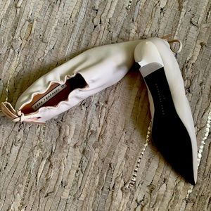 White Bootie Style Shoes